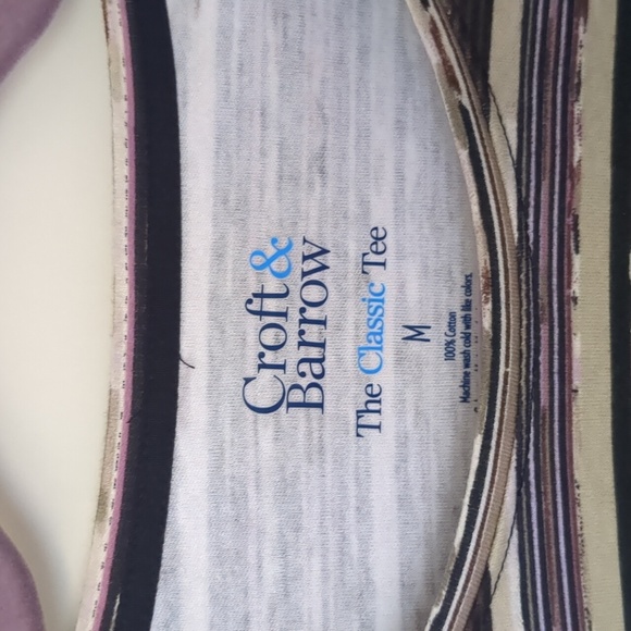 Croft & Barrow Long Sleeve T-shirt - Picture 4 of 5